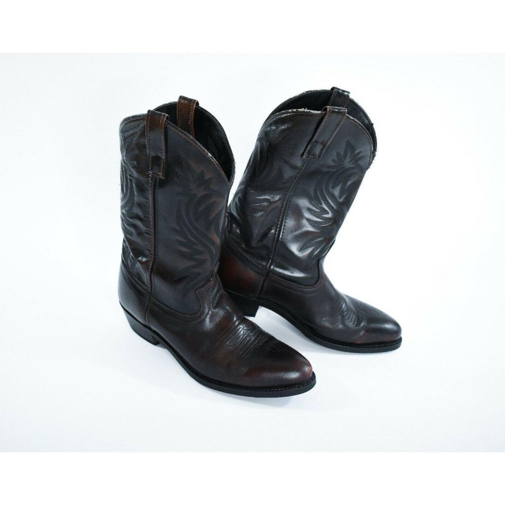 Laredo 4214 Brown Leather Cowboy Western Riding